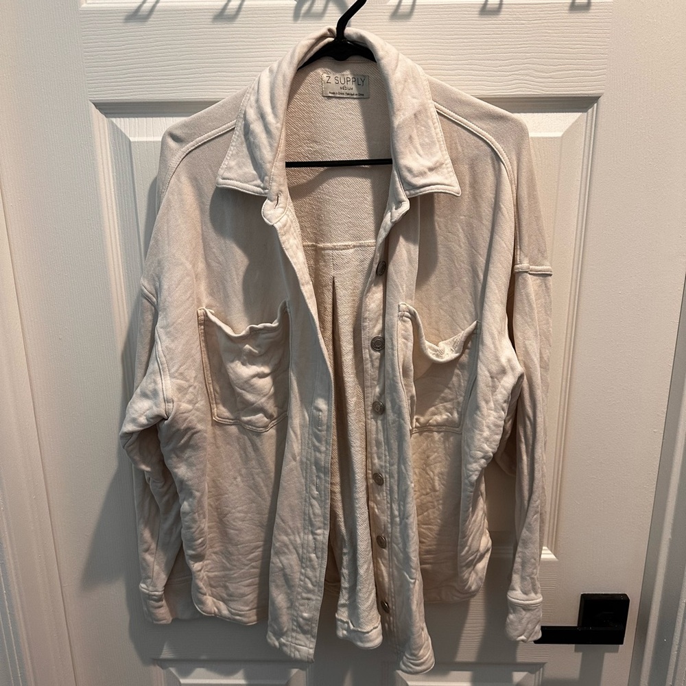 Z Supply Women's Cream Jacket